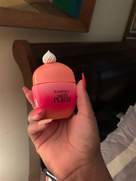 kimoji peach perfume dupe|Kimberly Sweet Peach, 5 Below’s unintentional bop of Love Spell.